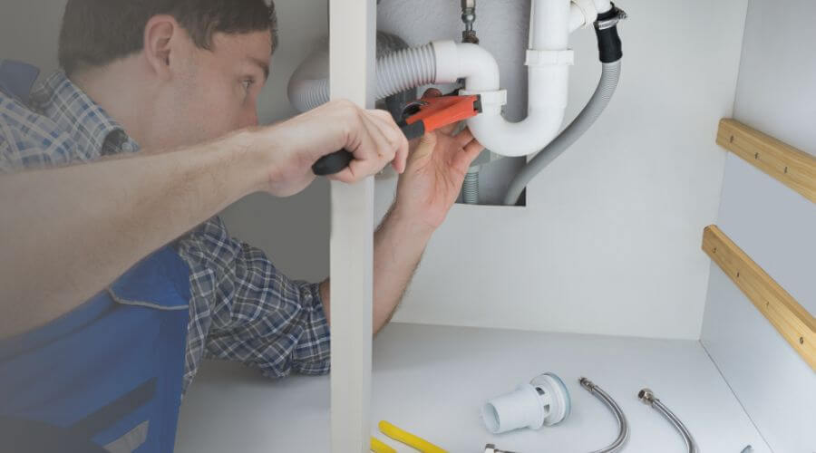 Local annual plumbing maintenance in Winfred, SD